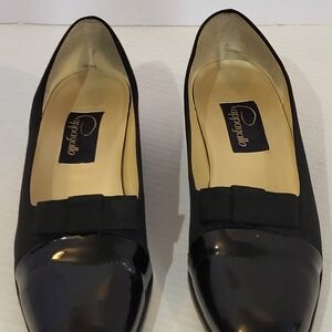 Pappagallo Black Women's Low Heel Pumps